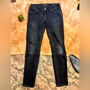 Silver Jeans SUKI Super stretch mid rise Super Skinny Jeans